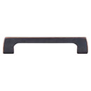 Top Knobs [TK544UM] Die Cast Zinc Cabinet Pull Handle - Holland Series - Oversized - Umbrio Finish - 5 1/16" C/C - 5 3/4" L