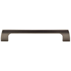 Top Knobs [TK545AG] Die Cast Zinc Cabinet Pull Handle - Holland Series - Oversized - Ash Gray Finish - 6 5/16" C/C - 7" L