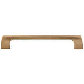Top Knobs [TK545HB] Die Cast Zinc Cabinet Pull Handle - Holland Series - Oversized - Honey Bronze Finish - 6 5/16" C/C - 7" L