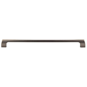 Top Knobs [TK547AG] Die Cast Zinc Cabinet Pull Handle - Holland Series - Oversized - Ash Gray Finish - 12" C/C - 12 3/4" L