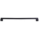 Top Knobs [TK547BLK] Die Cast Zinc Cabinet Pull Handle - Holland Series - Oversized - Flat Black Finish - 12&quot; C/C - 12 3/4&quot; L