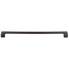 Top Knobs [TK547SAB] Die Cast Zinc Cabinet Pull Handle - Holland Series - Oversized - Sable Finish - 12&quot; C/C - 12 3/4&quot; L