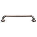 Top Knobs [TK595AG] Die Cast Zinc Cabinet Pull Handle - Oculus Series - Oversized - Ash Gray Finish - 6 5/16&quot; C/C - 7 1/4&quot; L