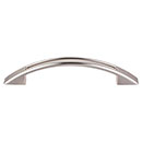 Top Knobs [TK618BSN] Die Cast Zinc Cabinet Pull Handle - Tango Series - Standard Size - Brushed Satin Nickel Finish - 3 3/4&quot; C/C - 5 1/8&quot; L