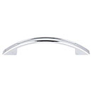 Top Knobs [TK618PC] Die Cast Zinc Cabinet Pull Handle - Tango Series - Standard Size - Polished Chrome Finish - 3 3/4&quot; C/C - 5 1/8&quot; L