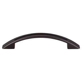 Top Knobs [TK618SAB] Die Cast Zinc Cabinet Pull Handle - Tango Series - Standard Size - Sable Finish - 3 3/4" C/C - 5 1/8" L