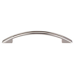 Top Knobs [TK619BSN] Die Cast Zinc Cabinet Pull Handle - Tango Series - Oversized - Brushed Satin Nickel Finish - 5 1/16" C/C - 6 3/4" L