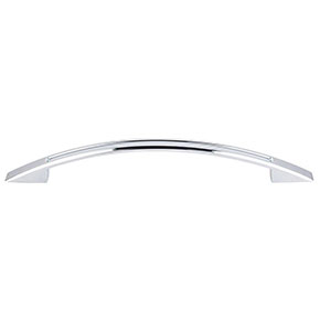 Top Knobs [TK620PC] Die Cast Zinc Cabinet Pull Handle - Tango Series - Oversized - Polished Chrome Finish - 6 5/16" C/C - 8 1/4" L