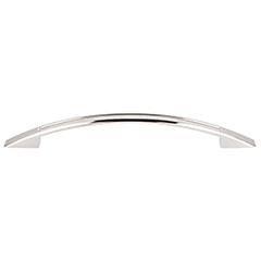 Top Knobs [TK620PN] Die Cast Zinc Cabinet Pull Handle - Tango Series - Oversized - Polished Nickel Finish - 6 5/16&quot; C/C - 8 1/4&quot; L