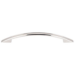 Top Knobs [TK620PN] Die Cast Zinc Cabinet Pull Handle - Tango Series - Oversized - Polished Nickel Finish - 6 5/16" C/C - 8 1/4" L
