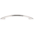 Top Knobs [TK620PN] Die Cast Zinc Cabinet Pull Handle - Tango Series - Oversized - Polished Nickel Finish - 6 5/16" C/C - 8 1/4" L