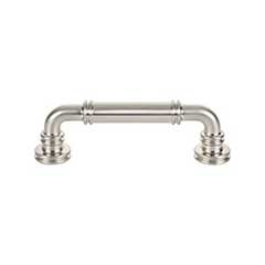 Top Knobs [TK3141BSN] Die Cast Zinc Cabinet Pull Handle - Cranford Series - Standard Size - Brushed Satin Nickel Finish - 3 3/4&quot; C/C - 4 11/16&quot; L