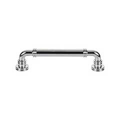 Top Knobs [TK3142PC] Die Cast Zinc Cabinet Pull Handle - Cranford Series - Oversized - Polished Chrome Finish - 5 1/16&quot; C/C - 5 15/16&quot; L