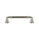 Top Knobs [TK3142PN] Die Cast Zinc Cabinet Pull Handle - Cranford Series - Oversized - Polished Nickel Finish - 5 1/16&quot; C/C - 5 15/16&quot; L