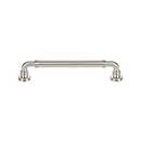 Top Knobs [TK3143BSN] Die Cast Zinc Cabinet Pull Handle - Cranford Series - Oversized - Brushed Satin Nickel Finish - 6 5/16" C/C - 7 3/16" L