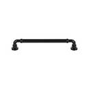 Top Knobs [TK3144BLK] Die Cast Zinc Cabinet Pull Handle - Cranford Series - Oversized - Flat Black Finish - 7 9/16" C/C - 8 7/16" L