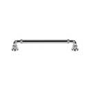 Top Knobs [TK3144PC] Die Cast Zinc Cabinet Pull Handle - Cranford Series - Oversized - Polished Chrome Finish - 7 9/16" C/C - 8 7/16" L