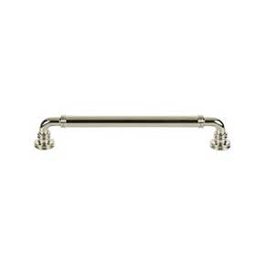 Top Knobs [TK3144PN] Die Cast Zinc Cabinet Pull Handle - Cranford Series - Oversized - Polished Nickel Finish - 7 9/16" C/C - 8 7/16" L
