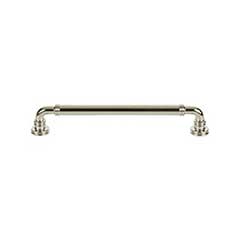 Top Knobs [TK3144PN] Die Cast Zinc Cabinet Pull Handle - Cranford Series - Oversized - Polished Nickel Finish - 7 9/16&quot; C/C - 8 7/16&quot; L