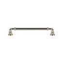 Top Knobs [TK3144PN] Die Cast Zinc Cabinet Pull Handle - Cranford Series - Oversized - Polished Nickel Finish - 7 9/16&quot; C/C - 8 7/16&quot; L