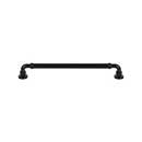 Top Knobs [TK3145BLK] Die Cast Zinc Cabinet Pull Handle - Cranford Series - Oversized - Flat Black Finish - 8 13/16" C/C - 9 11/16" L