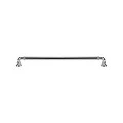 Top Knobs [TK3146PC] Die Cast Zinc Cabinet Pull Handle - Cranford Series - Oversized - Polished Chrome Finish - 12&quot; C/C - 12 7/8&quot; L