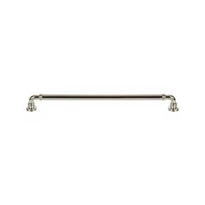 Top Knobs [TK3146PN] Die Cast Zinc Cabinet Pull Handle - Cranford Series - Oversized - Polished Nickel Finish - 12" C/C - 12 7/8" L