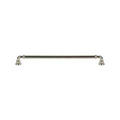 Top Knobs [TK3146PN] Die Cast Zinc Cabinet Pull Handle - Cranford Series - Oversized - Polished Nickel Finish - 12&quot; C/C - 12 7/8&quot; L