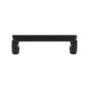 Top Knobs [TK3132BLK] Die Cast Zinc Cabinet Pull Handle - Florham Series - Standard Size - Flat Black Finish - 3 3/4&quot; C/C - 4 5/16&quot; L