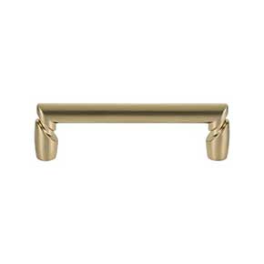 Top Knobs [TK3132HB] Die Cast Zinc Cabinet Pull Handle - Florham Series - Standard Size - Honey Bronze Finish - 3 3/4" C/C - 4 5/16" L