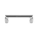 Top Knobs [TK3132PC] Die Cast Zinc Cabinet Pull Handle - Florham Series - Standard Size - Polished Chrome Finish - 3 3/4" C/C - 4 5/16" L