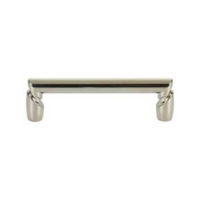 Top Knobs [TK3132PN] Die Cast Zinc Cabinet Pull Handle - Florham Series - Standard Size - Polished Nickel Finish - 3 3/4" C/C - 4 5/16" L