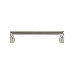 Top Knobs [TK3133BSN] Die Cast Zinc Cabinet Pull Handle - Florham Series - Oversized - Brushed Satin Nickel Finish - 5 1/16" C/C - 5 9/16" L