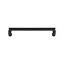 Top Knobs [TK3134BLK] Die Cast Zinc Cabinet Pull Handle - Florham Series - Oversized - Flat Black Finish - 6 5/16" C/C - 6 13/16" L