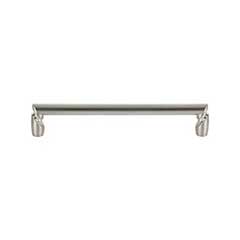 Top Knobs [TK3134BSN] Die Cast Zinc Cabinet Pull Handle - Florham Series - Oversized - Brushed Satin Nickel Finish - 6 5/16" C/C - 6 13/16" L