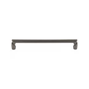 Top Knobs [TK3135AG] Die Cast Zinc Cabinet Pull Handle - Florham Series - Oversized - Ash Gray Finish - 7 9/16" C/C - 8 1/8" L