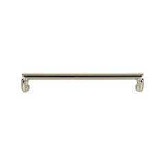 Top Knobs [TK3135PN] Die Cast Zinc Cabinet Pull Handle - Florham Series - Oversized - Polished Nickel Finish - 7 9/16" C/C - 8 1/8" L