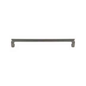 Top Knobs [TK3136AG] Die Cast Zinc Cabinet Pull Handle - Florham Series - Oversized - Ash Gray Finish - 8 13/16" C/C - 9 3/8" L