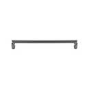 Top Knobs [TK3136AG] Die Cast Zinc Cabinet Pull Handle - Florham Series - Oversized - Ash Gray Finish - 8 13/16" C/C - 9 3/8" L