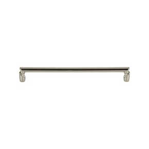 Top Knobs [TK3136PN] Die Cast Zinc Cabinet Pull Handle - Florham Series - Oversized - Polished Nickel Finish - 8 13/16" C/C - 9 3/8" L