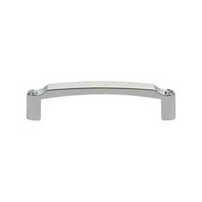 Top Knobs [TK3171PC] Die Cast Zinc Cabinet Pull Handle - Haddonfield Series - Standard Size - Polished Chrome Finish - 3 3/4" C/C - 4 3/16" L