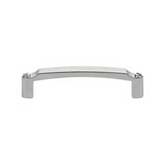 Top Knobs [TK3171PC] Die Cast Zinc Cabinet Pull Handle - Haddonfield Series - Standard Size - Polished Chrome Finish - 3 3/4" C/C - 4 3/16" L