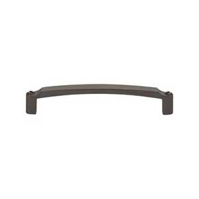Top Knobs [TK3172AG] Die Cast Zinc Cabinet Pull Handle - Haddonfield Series - Oversized - Ash Gray Finish - 5 1/16" C/C - 5 7/16" L