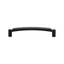 Top Knobs [TK3172BLK] Die Cast Zinc Cabinet Pull Handle - Haddonfield Series - Oversized - Flat Black Finish - 5 1/16" C/C - 5 7/16" L