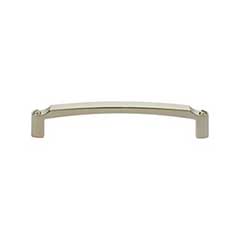 Top Knobs [TK3172PN] Die Cast Zinc Cabinet Pull Handle - Haddonfield Series - Oversized - Polished Nickel Finish - 5 1/16" C/C - 5 7/16" L
