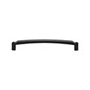 Top Knobs [TK3173BLK] Die Cast Zinc Cabinet Pull Handle - Haddonfield Series - Oversized - Flat Black Finish - 6 5/16&quot; C/C - 6 11/16&quot; L