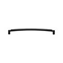 Top Knobs [TK3175BLK] Die Cast Zinc Cabinet Pull Handle - Haddonfield Series - Oversized - Flat Black Finish - 8 13/16" C/C - 9 3/16" L