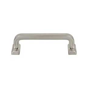 Top Knobs [TK3162BSN] Die Cast Zinc Cabinet Pull Handle - Harrison Series - Standard Size - Brushed Satin Nickel Finish - 3 3/4" C/C - 4 5/16" L