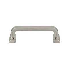 Top Knobs [TK3162BSN] Die Cast Zinc Cabinet Pull Handle - Harrison Series - Standard Size - Brushed Satin Nickel Finish - 3 3/4" C/C - 4 5/16" L
