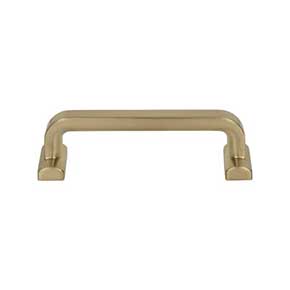 Top Knobs [TK3162HB] Die Cast Zinc Cabinet Pull Handle - Harrison Series - Standard Size - Honey Bronze Finish - 3 3/4" C/C - 4 5/16" L